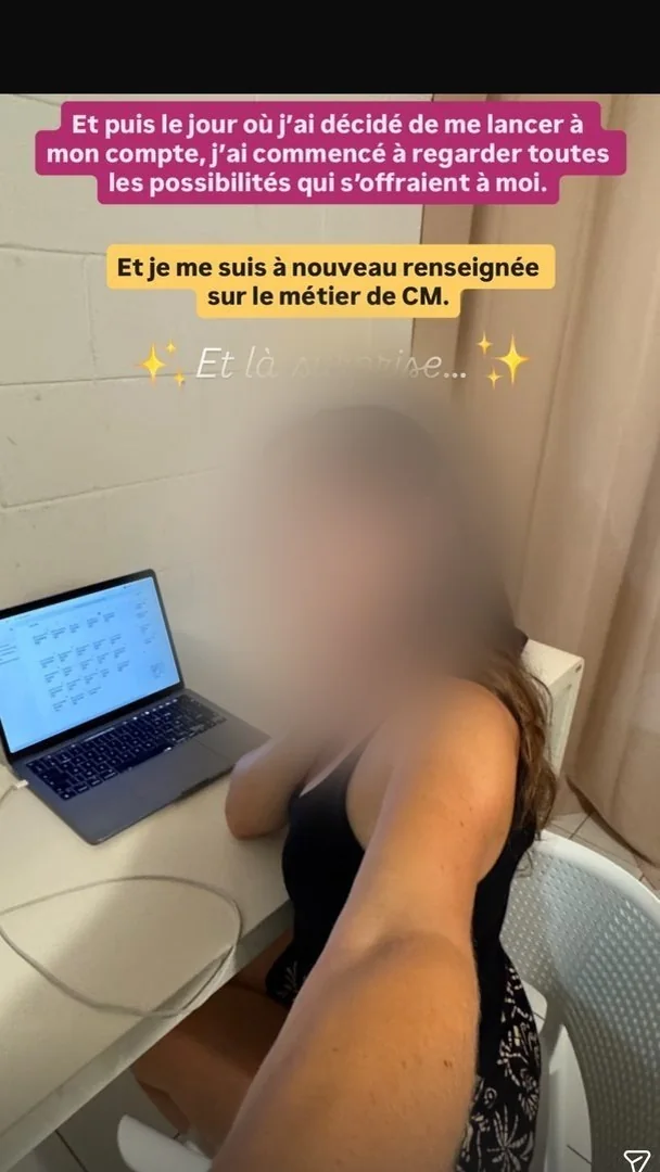 Story d’origine 4 sur 4 (histoire perso), visages cachés